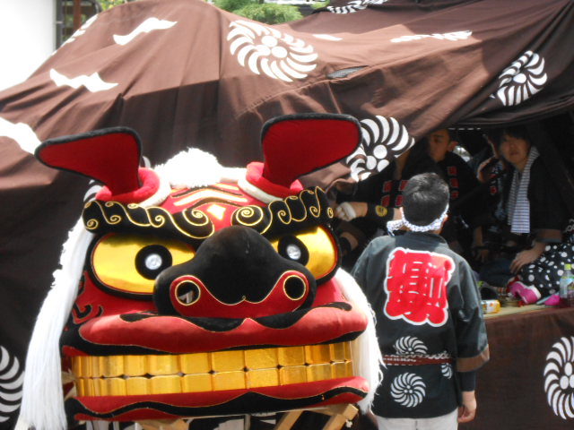 2014（平成26年）　7月の稲荷山祇園祭のご様子です。