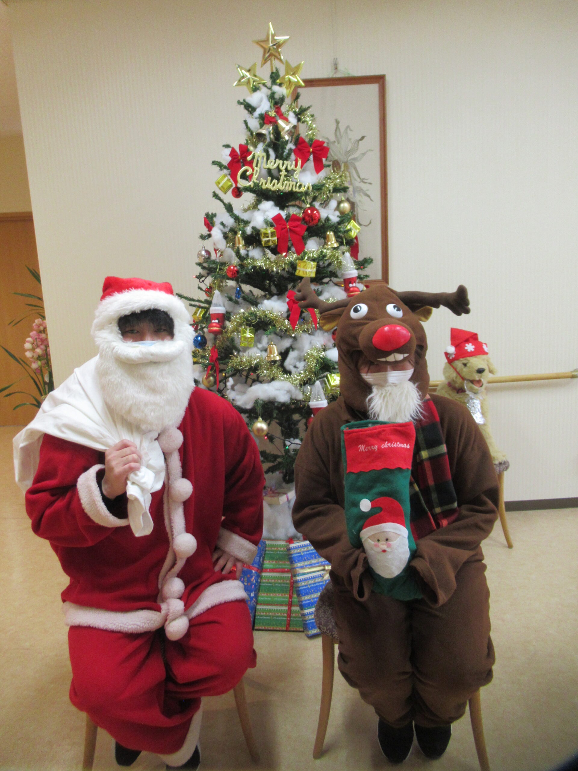 2025年（令和7年）12月クリスマス会のご様子です。